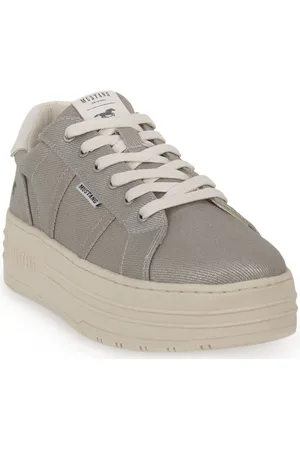 Mustang Deportivas Moda SILVER para mujer