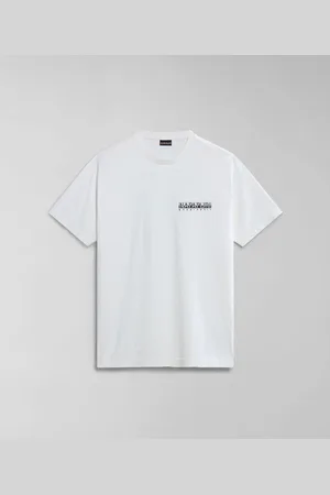 Napapijri Tops y Camisetas S-MARTRE NP0A4HQB-N1A1 WHITE WISHPER para mujer