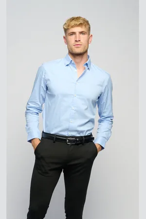 TeeShoppen Camisa manga larga Performance para hombre