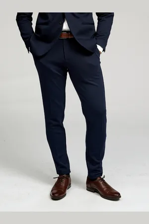 TeeShoppen Pantalón de traje Performance para hombre