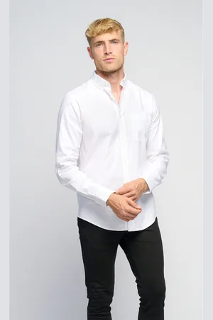 TeeShoppen Camisa manga larga Performance para hombre