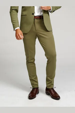 TeeShoppen Pantalón de traje Performance para hombre