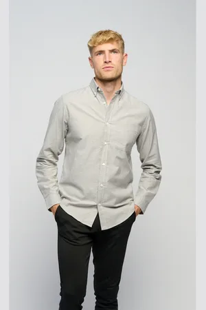 TeeShoppen Camisa manga larga Performance para hombre