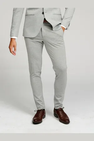 TeeShoppen Pantalón de traje Performance para hombre