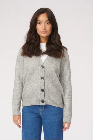 TeeShoppen Chaqueta de punto Knitted para mujer