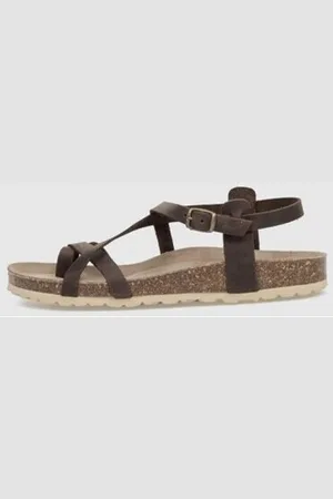 Kamome Sandalias BIO DEBRA MARRÓN para mujer