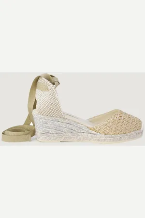 Espadrilles Zapatos de tacón ROY RAFIA PLATINO 11559052 para mujer
