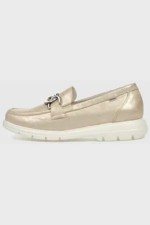 Fluchos Zapatos Bajos MOCASÍN F1937 PLATINO para mujer