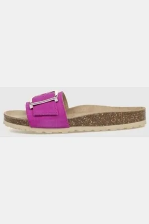 Kamome Sandalias BIO ALKA MORADO para mujer