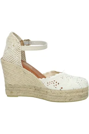 Digo Digo Zapatillas de senderismo Esparteñas de encaje para mujer