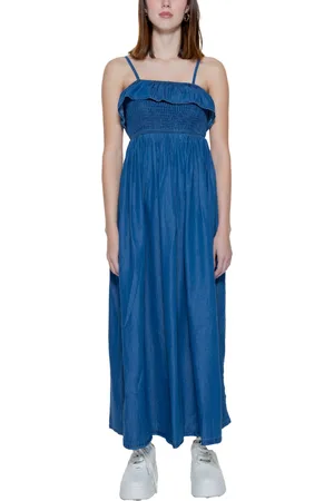 ONLY Vestido largo Onltrista Bea Sl Long Sm Dnm Bj 15319687 para mujer