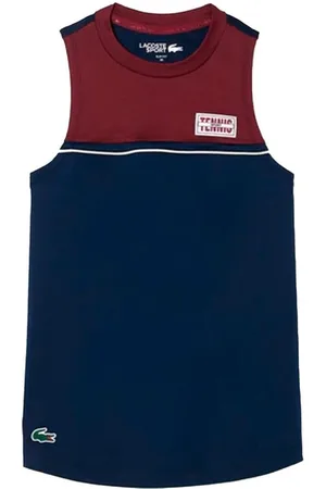 Lacoste Blusa - Camiseta Sin Mangas Con Logo para mujer