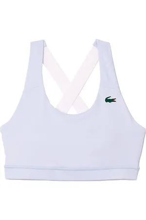 Lacoste Blusa - Sujetador Deportivo con Logo para mujer