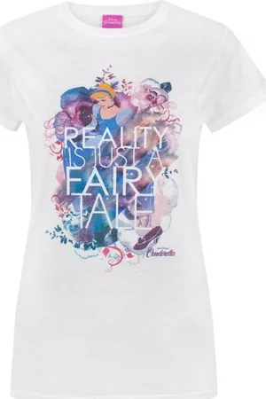 Cinderella Camiseta manga larga Reality Is Just A Fairy Tale para mujer
