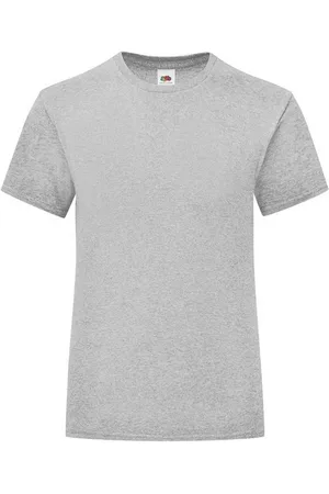 Fruit Of The Loom Camiseta manga larga Iconic para mujer