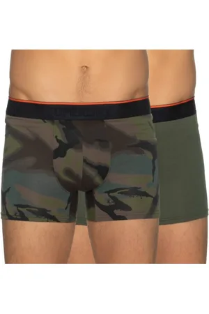 Superdry Boxer Pack x2 front logo para hombre