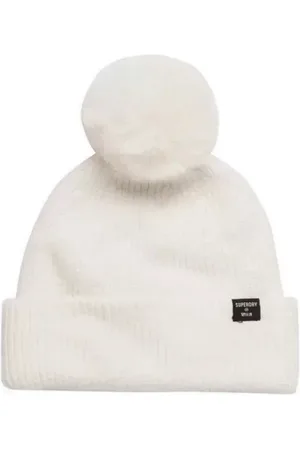 Superdry Gorro heritage ribbed beanie para mujer