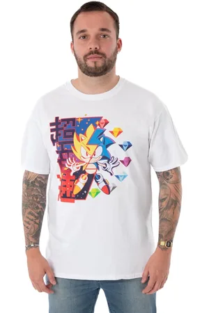 Sonic The Hedgehog Camiseta manga larga NS8410 para hombre