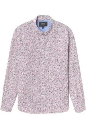 Le Temps des Cerises Camiseta manga larga Rodel a motif fleuri para hombre