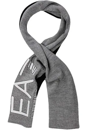 EA7 Bufanda Original logo relief para hombre