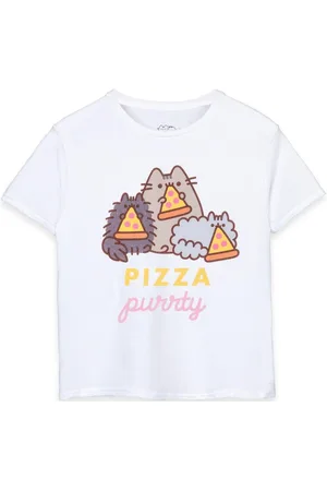 Pusheen Camiseta Pizza Purrty para niña