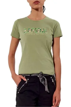 Kaporal 5 Camiseta Kecil tileul para mujer