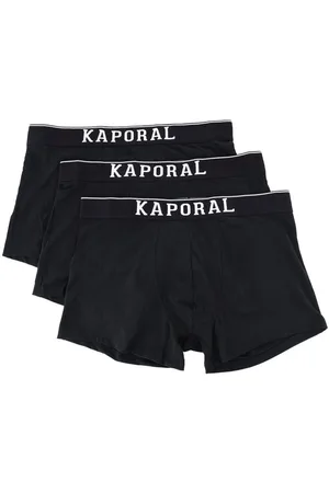 Kaporal 5 Boxer Pack x3 front logo para hombre