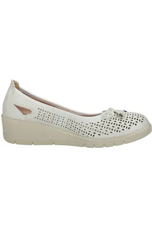 Mysoft Bailarinas Manoletinas con cuña para mujer