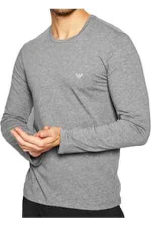 Emporio Armani Camiseta manga larga Little logo para hombre