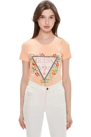 Guess Camiseta flowers para mujer
