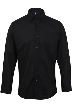 Premier Camisa manga larga Signature para hombre