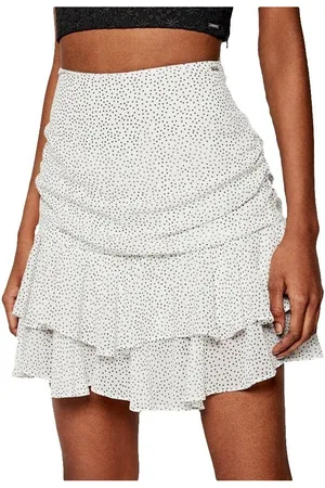 Guess Falda Gold logo para mujer