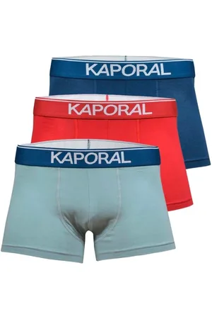 Kaporal 5 Boxer Pack x3 front logo para hombre