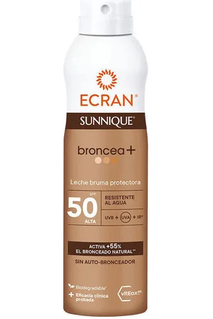 Ecran Protección solar Sunnique Broncea+ Bruma Protect Spf50 para mujer