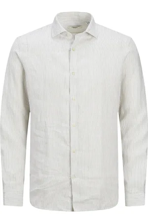 JACK & JONES Camisa Parker Linen Stripe para mujer