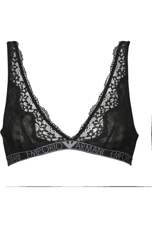 Emporio Armani Triángulo/Sin Aros VICHY MESH LACE para mujer