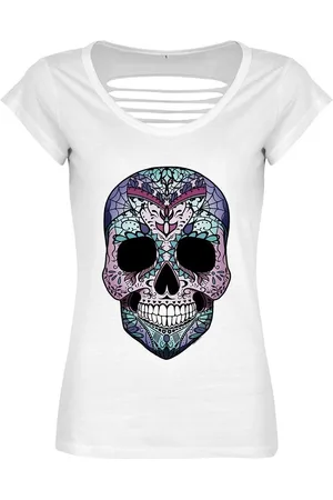 Grindstore Camiseta manga larga Amaranthine para mujer