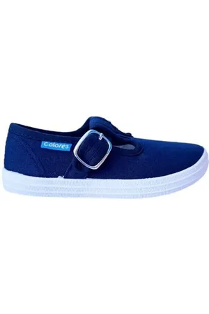 Colores Zapatillas PEPITO LONA 2431 Marino para niño