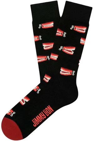 Jimmy Lion Calcetines CALCETINES UNISEX WALKING TEETH para mujer