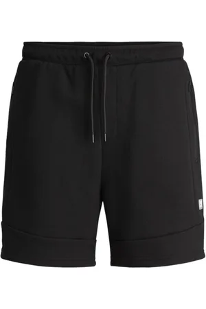 JACK & JONES Short 12186750 JPSTGORDON JJAIR SWEAT SHORTS BEX SN BLACK para hombre