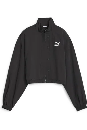 PUMA Chaquetas DARE TO CROPPED WOVEN JACKET para mujer