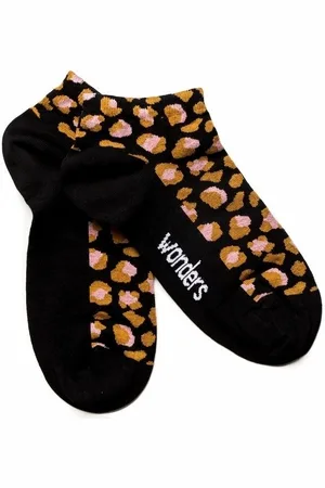 Wonders Calcetines altos LEOPARD WS-W55811 para mujer