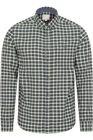 Mountain Warehouse Camisa manga larga Driftwood para hombre