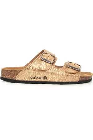 Cubanas Sandalias COMP502 GOLD para mujer