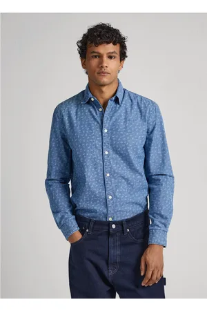 Pepe Jeans Camisa manga larga CAMISA CRAWSTONHOMBRE para hombre