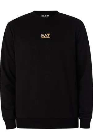 EA7 Jersey Sudadera con logo para hombre