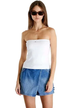 Tommy Hilfiger Camiseta tirantes TOP MUJER SLIM ESSENTIAL TUBE DW0DW17989 para mujer