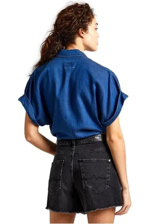 Pepe Jeans Camisa CAMISA VAQUERA MUJER MOANA PL304838 para mujer