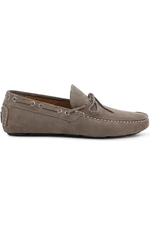 Duca Di Morrone Náuticos Edoardo - Suede Taupe para hombre