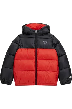 Guess Abrigo de plumas HOODED LS PADDED PUFFER W/ZIP para niño